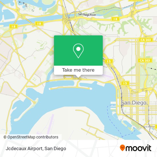 Mapa de Jcdecaux Airport