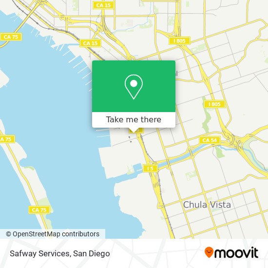 Safway Services map