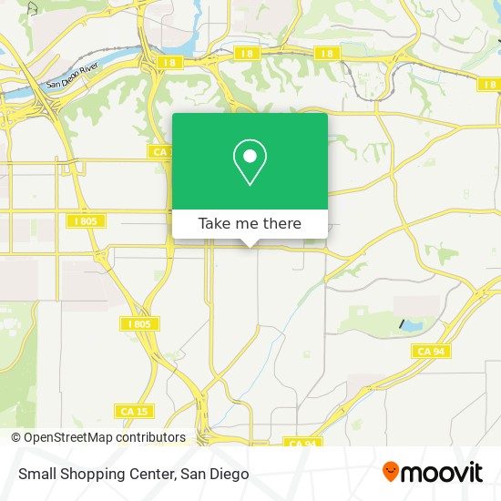 Small Shopping Center map