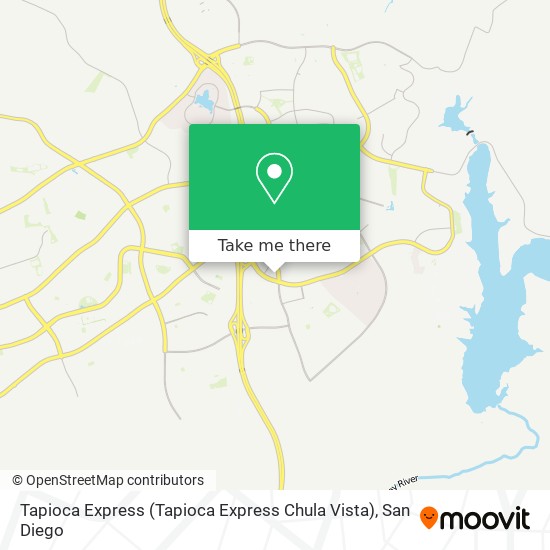 Mapa de Tapioca Express (Tapioca Express Chula Vista)