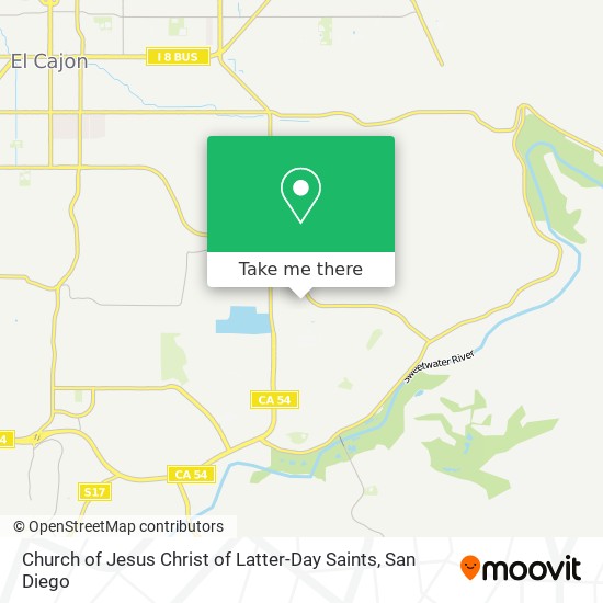 Church of Jesus Christ of Latter-Day Saints map