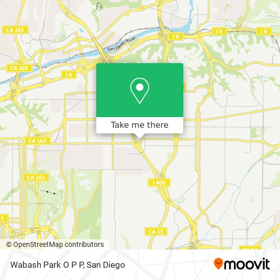 Mapa de Wabash Park O P P