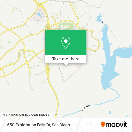 1650 Exploration Falls Dr map