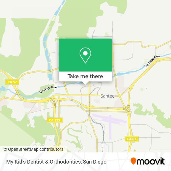 Mapa de My Kid's Dentist & Orthodontics