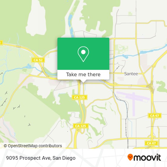 9095 Prospect Ave map