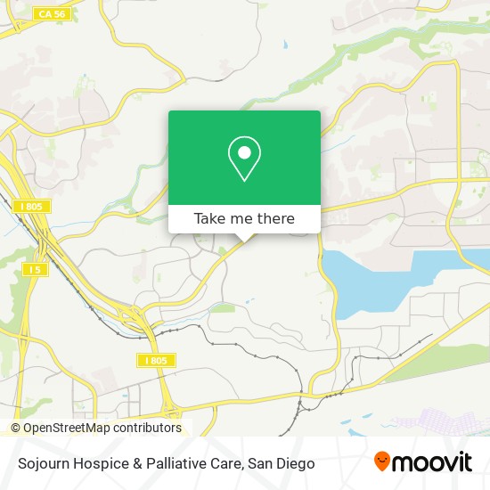 Mapa de Sojourn Hospice & Palliative Care