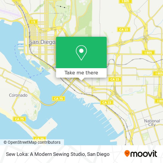 Sew Loka: A Modern Sewing Studio map