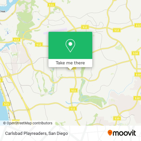 Mapa de Carlsbad Playreaders