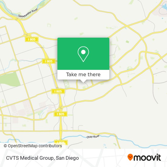 Mapa de CVTS Medical Group