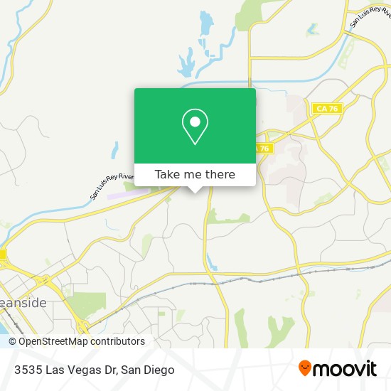 Mapa de 3535 Las Vegas Dr