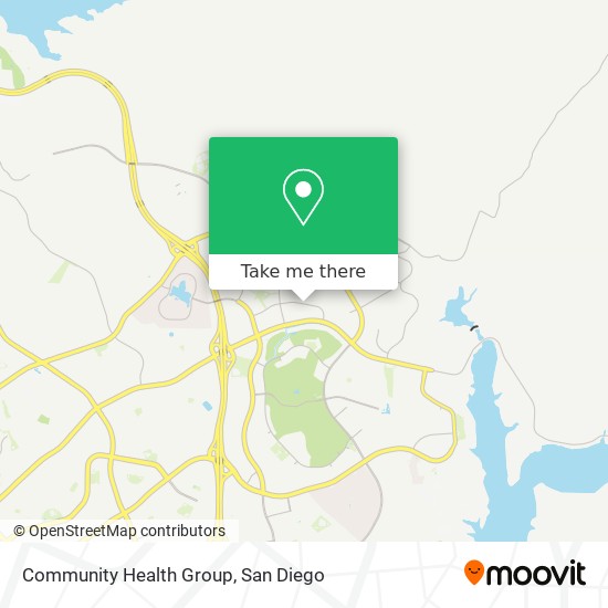Community Health Group map