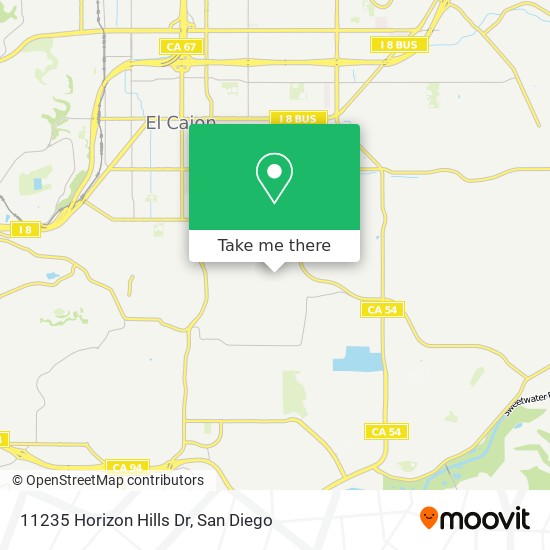 11235 Horizon Hills Dr map