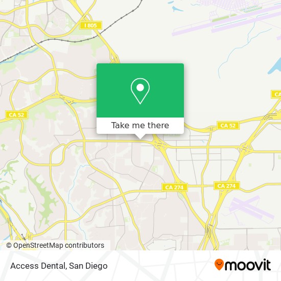 Mapa de Access Dental