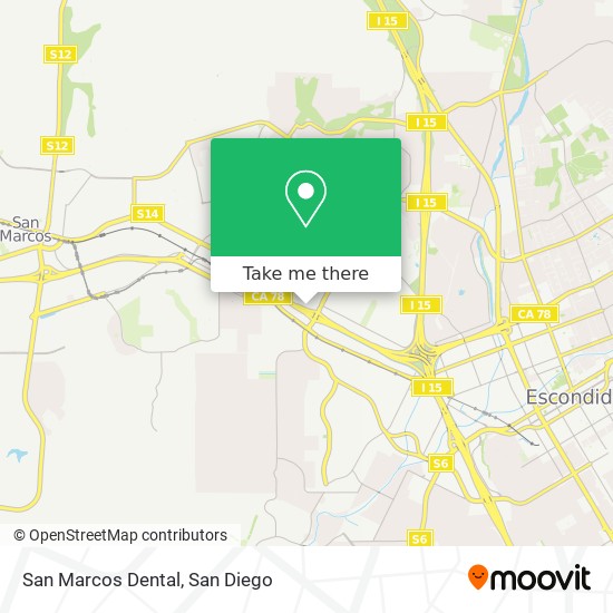 Mapa de San Marcos Dental