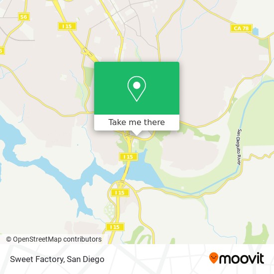 Mapa de Sweet Factory