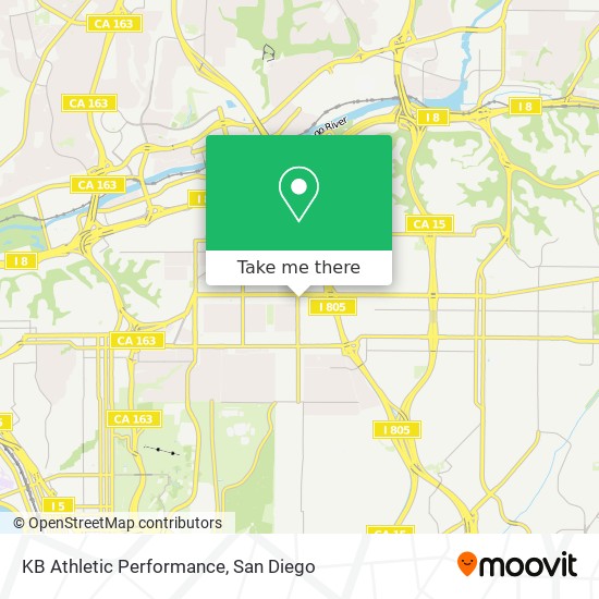 KB Athletic Performance map