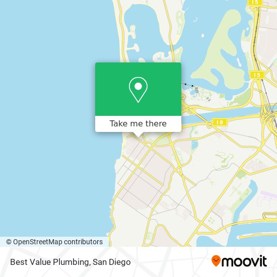 Best Value Plumbing map
