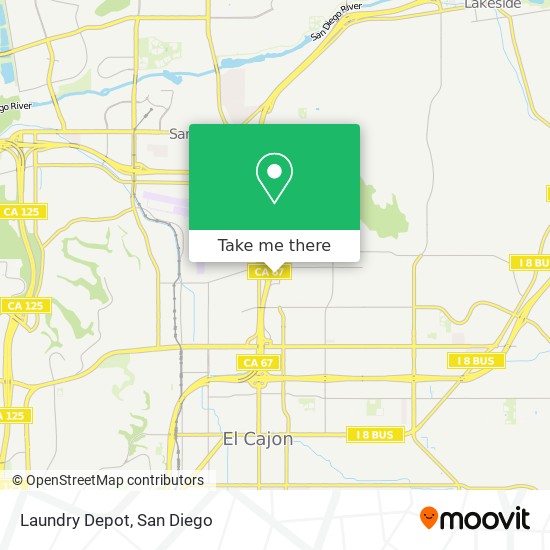 Mapa de Laundry Depot