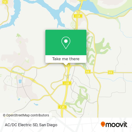AC/DC Electric SD map