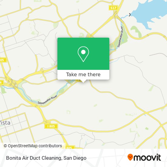 Bonita Air Duct Cleaning map