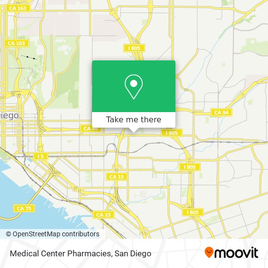 Mapa de Medical Center Pharmacies