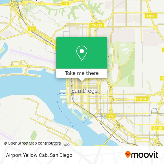 Airport Yellow Cab map