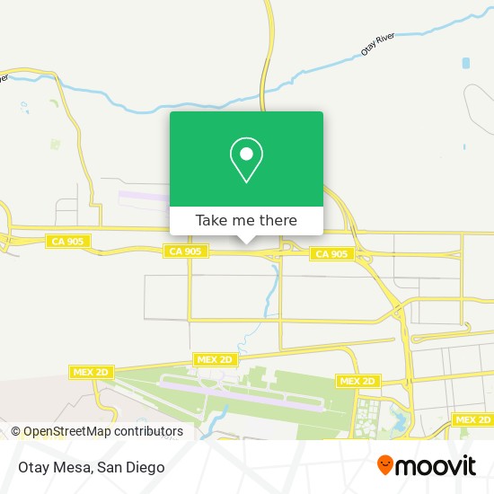 Mapa de Otay Mesa