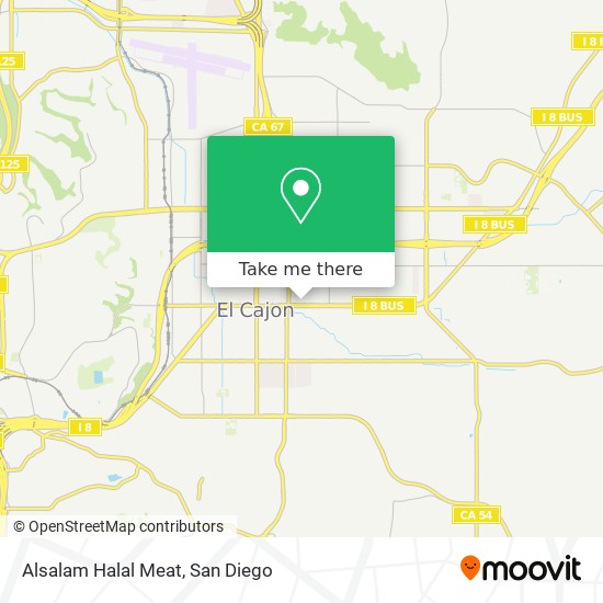 Mapa de Alsalam Halal Meat