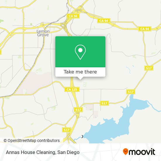 Mapa de Annas House Cleaning