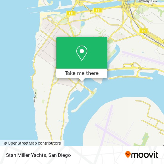 Mapa de Stan Miller Yachts