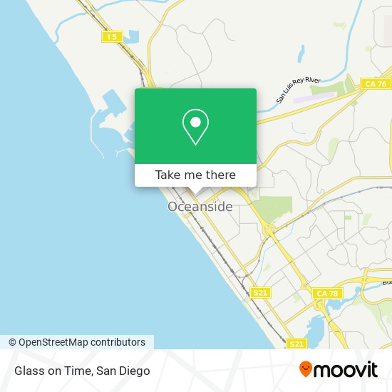 Glass on Time map
