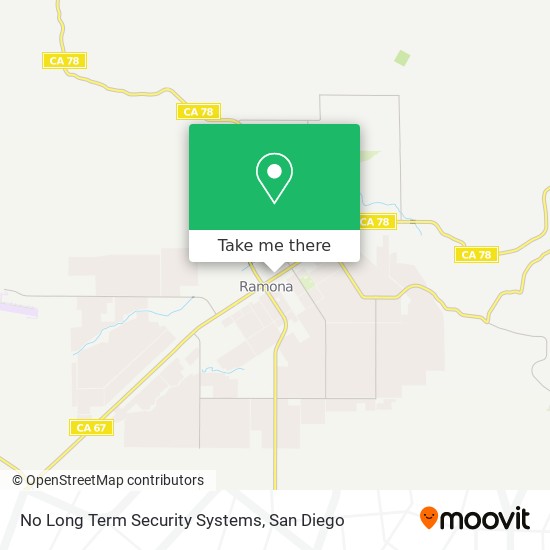 Mapa de No Long Term Security Systems