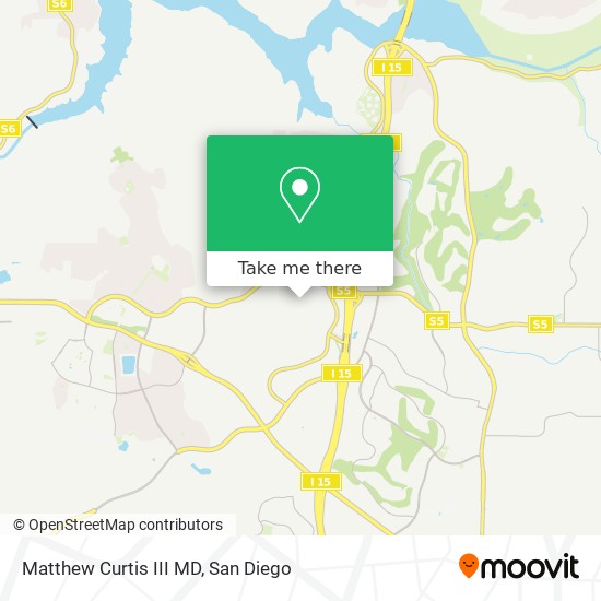 Matthew Curtis III MD map