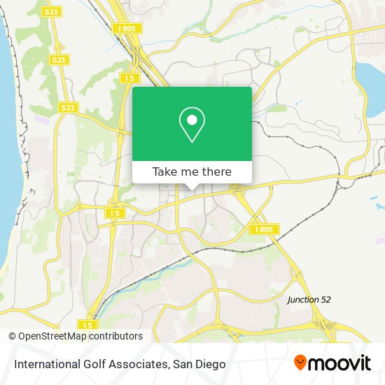 International Golf Associates map