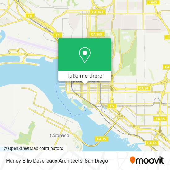 Harley Ellis Devereaux Architects map