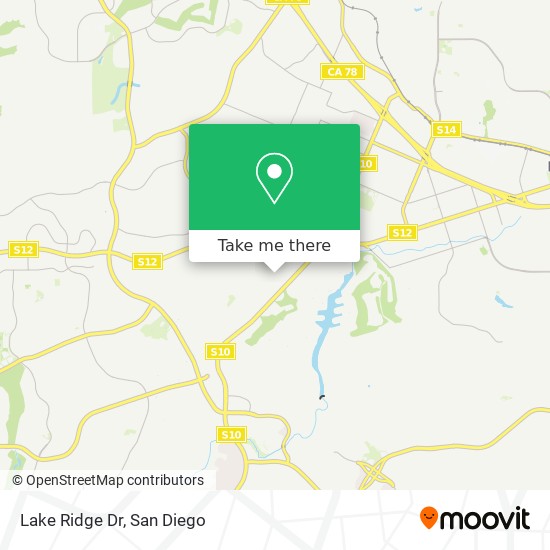 Mapa de Lake Ridge Dr