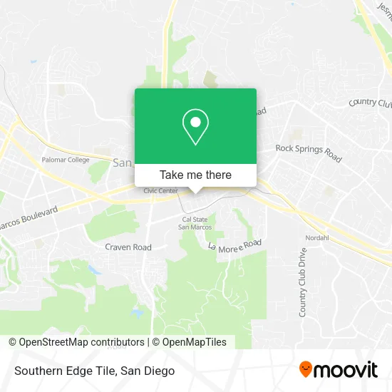 Mapa de Southern Edge Tile
