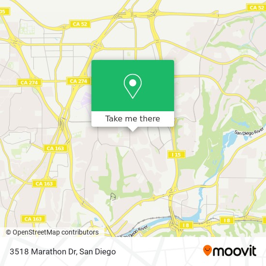 3518 Marathon Dr map