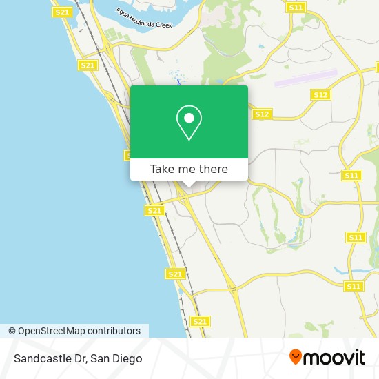 Mapa de Sandcastle Dr