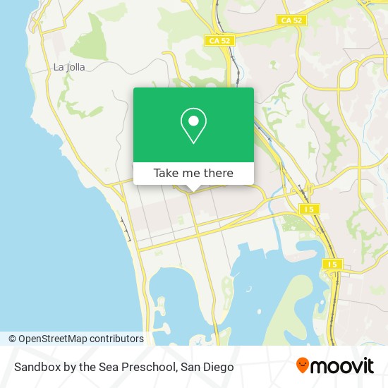 Sandbox by the Sea Preschool map