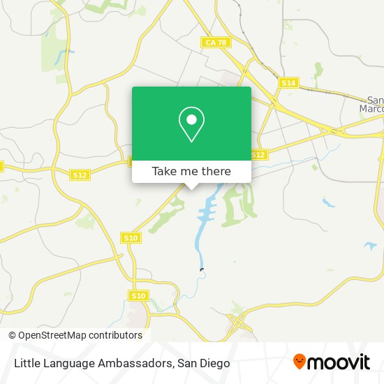 Little Language Ambassadors map