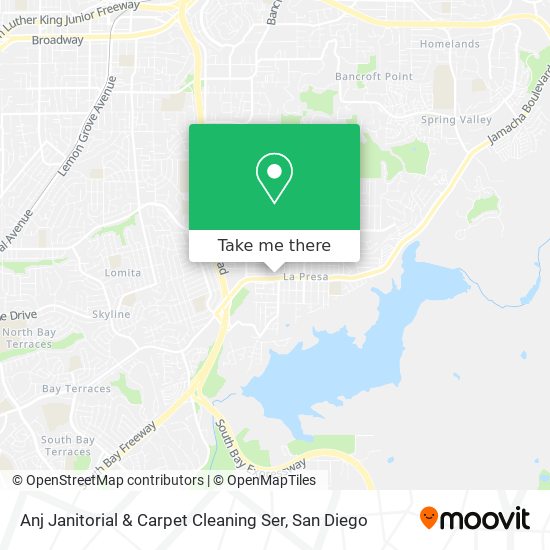 Mapa de Anj Janitorial & Carpet Cleaning Ser