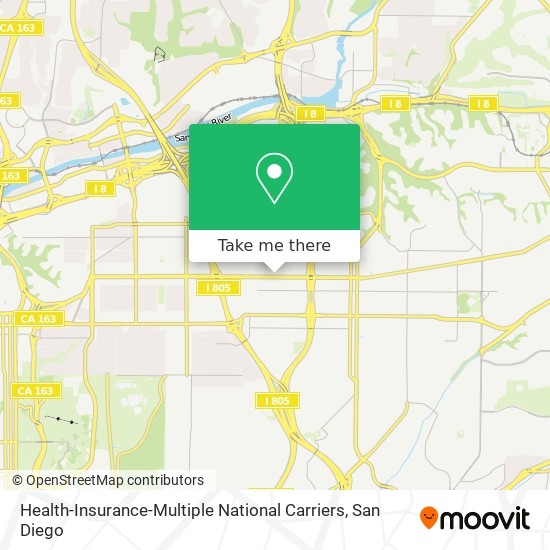 Health-Insurance-Multiple National Carriers map