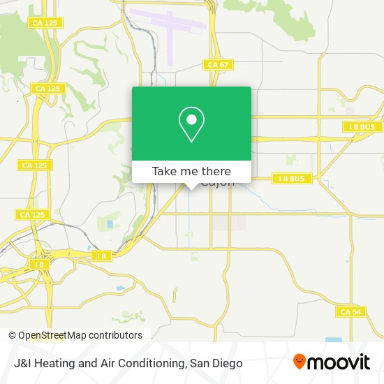 Mapa de J&I Heating and Air Conditioning