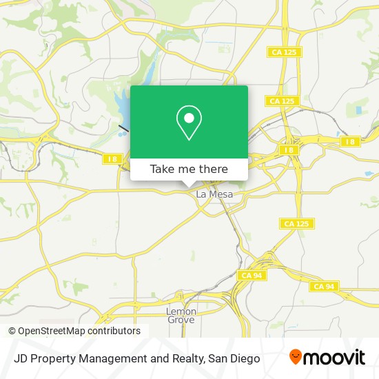 Mapa de JD Property Management and Realty