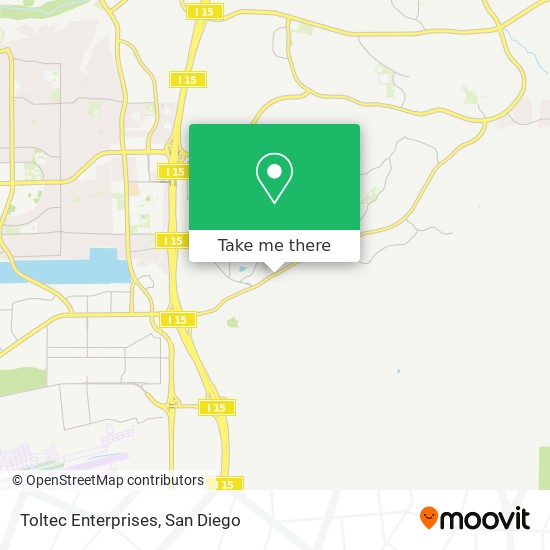 Toltec Enterprises map