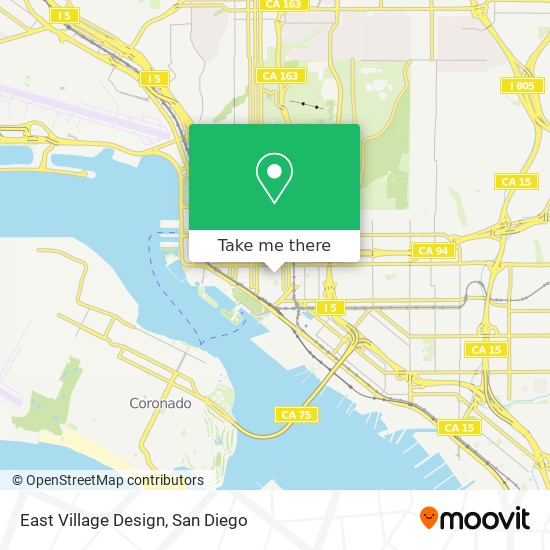 Mapa de East Village Design