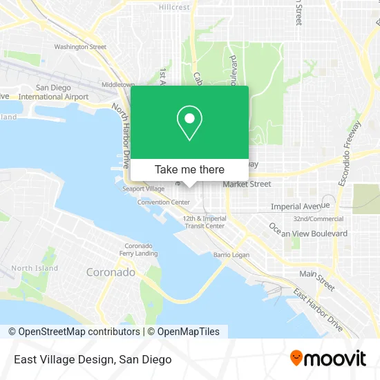 Mapa de East Village Design