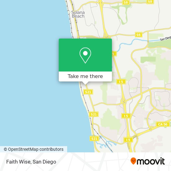 Faith Wise map