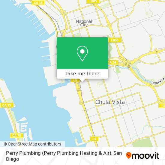 Perry Plumbing (Perry Plumbing Heating & Air) map
